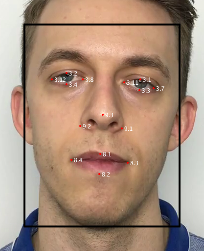 Core Facial Data Points