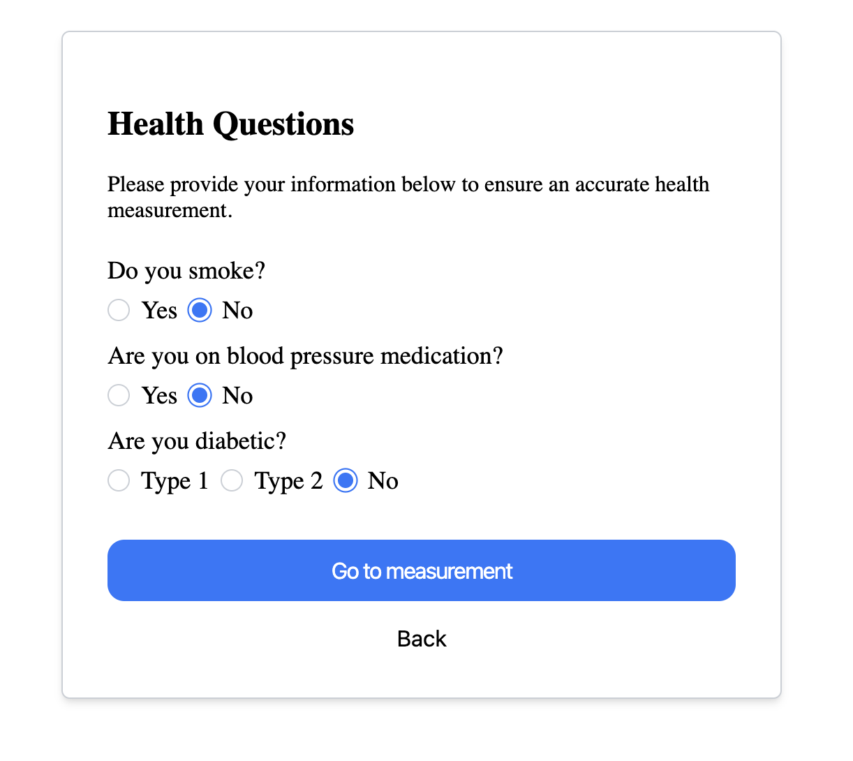 health-questions